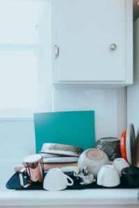 How to Wash the Dishes piles