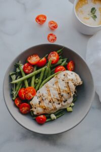 how to meal prep chicken and veggies