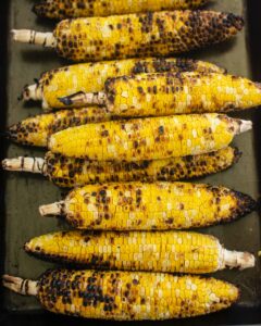 how to grill corn on the cob - grilled corns